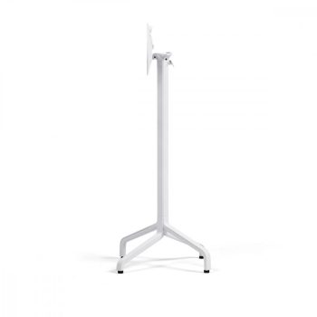   Nardi Frasca High Alumínium Kültéri Lehajtható egymásba csúsztatható bárasztalláb fehér