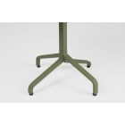 Nardi Frasca High Alumínium Kültéri Lehajtható egymásba csúsztatható bárasztalláb fehér