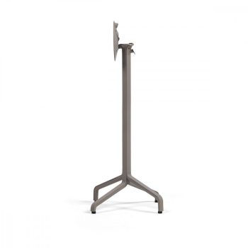   Nardi Frasca High Alumínium Kültéri Lehajtható egymásba csúsztatható bárasztalláb galambszürke