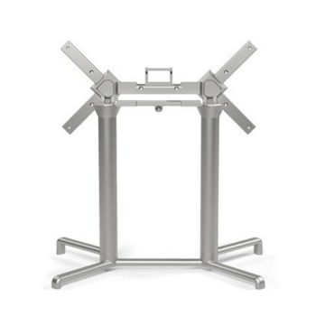   Nardi Scudo Dupla ezüst- szürke kültéri asztalláb - bázis