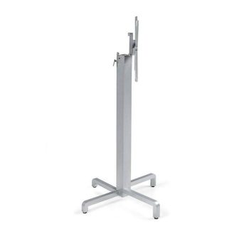 Nardi Ibisco High ezüst kültéri bárasztal-láb - bázis