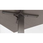 Nardi Ibisco High alumínium kültéri lehajtható egymásba csúsztatható bárasztalláb