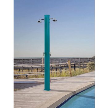   BIG JOLLY S A365/2 egyenes kerti hideg-meleg vizes zuhany dupla lábmosóval és zuhanyfejjel