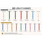 BIG JOLLY S A365/2 egyenes kerti hideg-meleg vizes zuhany dupla lábmosóval és zuhanyfejjel