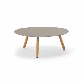 Bahamas Teak kávézóasztal taupe