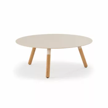 Bahamas Teak kávézóasztal bézs