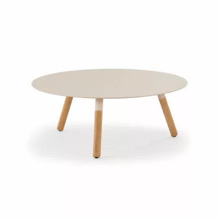 Bahamas Teak kávézóasztal bézs