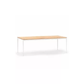 Bahamas Teak asztal fehér