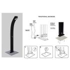 Spring A125 Topline íves kerti hideg-meleg vizes zuhany lábmosóval