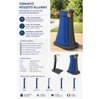 D120 zuhany rögzítő-lopásgátló készlet Happy és Jolly zuhanyhoz