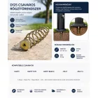 D125 Univerzális rögzítő csavar készlet Happy és Jolly zuhanyhoz