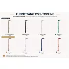 Funny Yang T225-Topline hideg-meleg vizes kerti zuhany lábmosóval