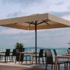Dolomiti aluminium vázas napernyő 3.5 x 3.5 m
