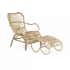 28415 rattan kerti lábtartó