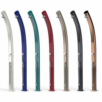   Jolly A540 Topline íves szolár kerti zuhany kézi zuhannyal