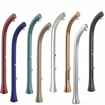   Jolly Plus B520 Topline íves szolár kerti zuhany lábmosóval