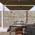 K_due Napernyő 2 függetlenül behúzható karral, gázrugóval T verzió 300x600 cm