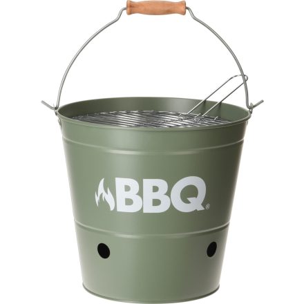 BBQ vödör formájú tűzrakó