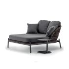 Maldives kávézóasztal antracit