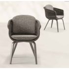 Melrose kerti karosszék antracit/sötétszürke