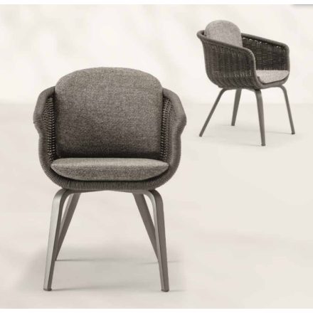 Melrose kerti karosszék antracit/sötétszürke