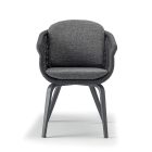 Melrose kerti karosszék antracit/sötétszürke