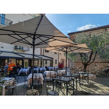 Petrarca aluminium  vázas napernyő  3.5 x 3.5 m