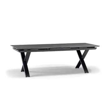 Salina bővíthető asztal antracit 200-260cm