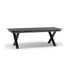 Salina bővíthető asztal antracit 200-260cm