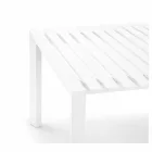 Stromboli fehér bővíthető alumínium asztal 100 x 230-300 cm