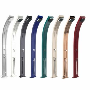   Spring A140 Topline íves kerti szolár zuhany kézi zuhannyal