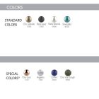 Spring A120 Topline íves kerti szolár zuhany lábmosóval