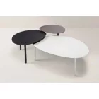 Island Big kávézóasztal antracit
