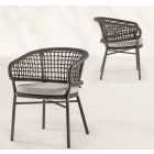 Atol/A kerti karosszék antracit/sötétszürke