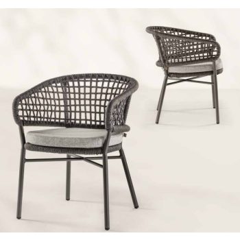 Atol/A kerti karosszék antracit/sötétszürke