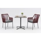 Andros kerti karosszék piros