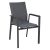 Denver Plus kerti karosszék antracit/dió