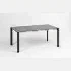 Elegance bővíthető kerti étkezőasztal 90x160-217cm