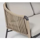 Jacky lounge szett antracit/méz