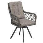 Neo forgatható kerti szék szürke