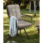 Neo forgatható kerti szék szürke
