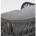 Sahara kerti szék sötét