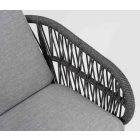 Sahara kerti szék sötét