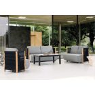 Gana kerti ülőgarnitúra szürke