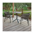 Monaco kerti karosszék antracit/taupe