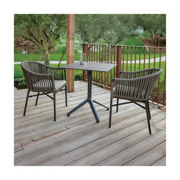 Monaco kerti karosszék antracit/taupe