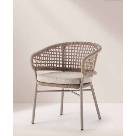 Atol kerti szék taupe/pezsgő