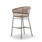 Atol kerti bárszék taupe/pezsgő