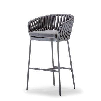 Soho kerti bárszék titánium