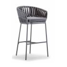 Soho kerti bárszék titánium